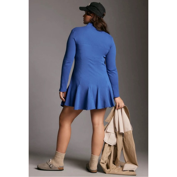 Anthropologie Daily Practice Long-Sleeved Mini Swing Dress NWT SZ 2X - Picture 3 of 14